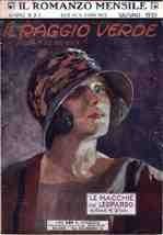 Il Raggio Verde - Ed. Giugno 1923 - Il Romanzo mensile N.6