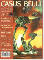 CASUS BELLI - 1er Magazine des Jeux de Simulation, de role, de plateau, wargames,figures - N.76 Luglio/agosto 1993
