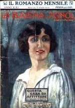 La Balena di Tignol - Ed. Febbraio 1923 - Il Romanzo mensile N.2