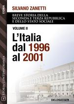 L'Italia dal 1996 al 2001